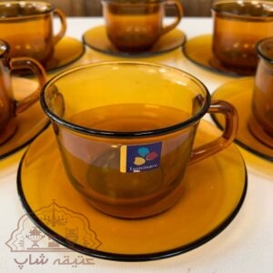 فنجان و نعلبکی چایخوری لومینارک فرانسه