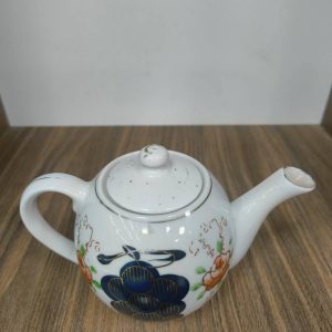 قوری قدیمی ژاپنی مدل گل انگوری